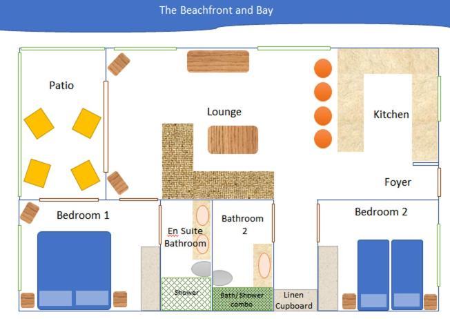 Bay-Side Apartment, Gordon'S Bay المظهر الخارجي الصورة